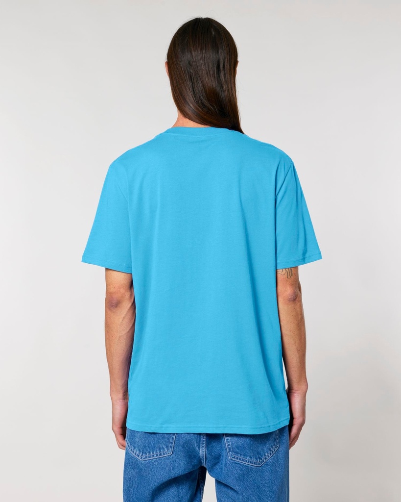 CREATOR 2.0 (Aqua Blue, 2XL) - Back view, model photo