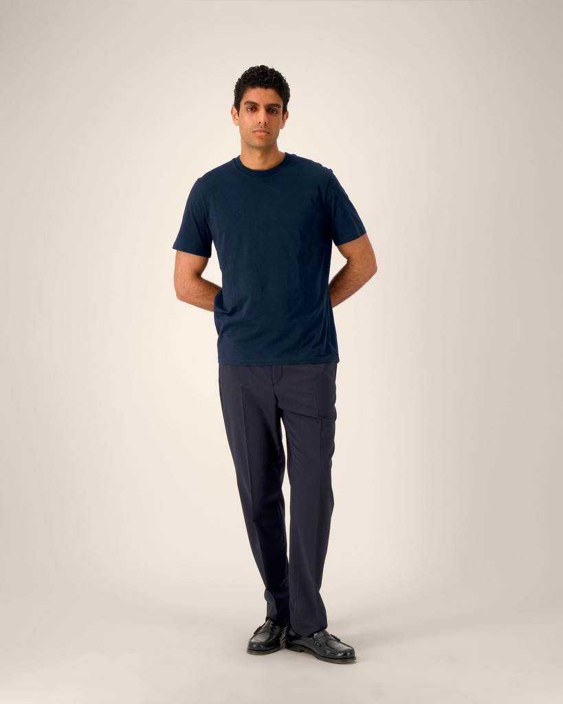 CREATOR 2.0 (French Navy, XL) - Front businesswear view, model photo