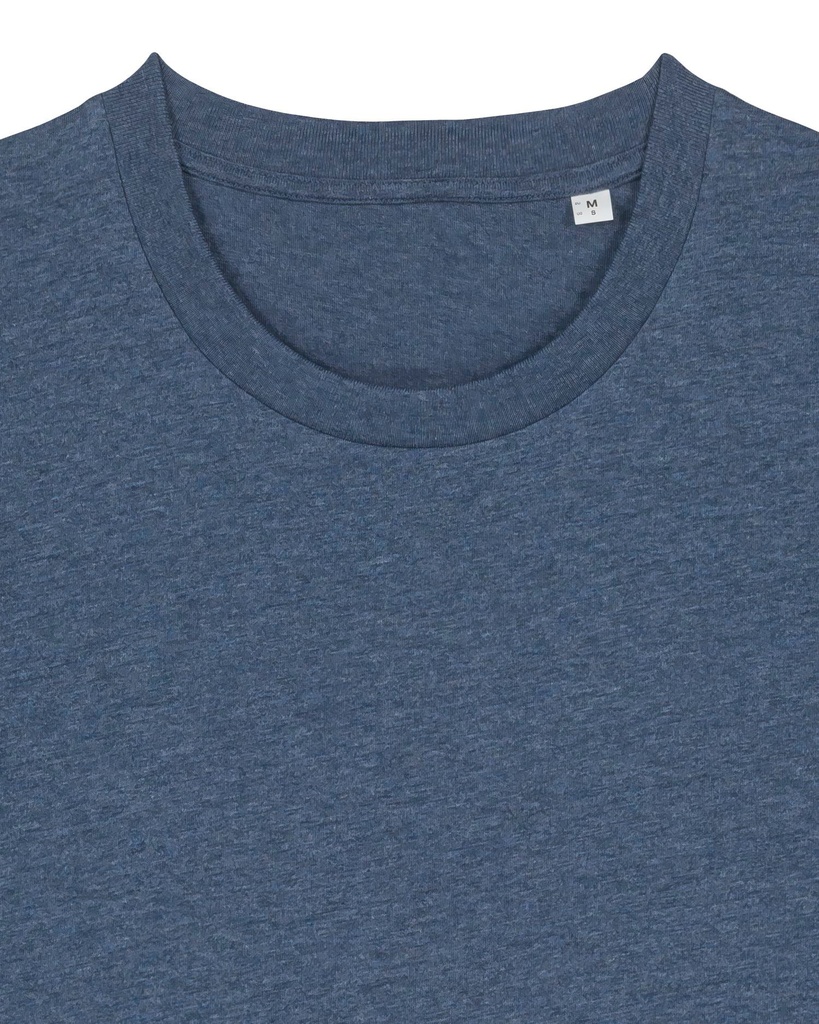 CREATOR 2.0 (Dark Heather Blue, XS) - Front detail, product photo