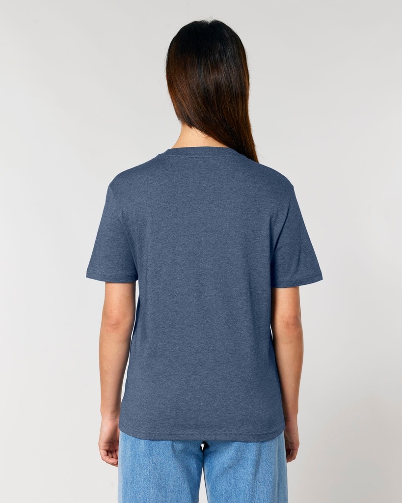 CREATOR 2.0 (Dark Heather Blue, XS) - Back view, model photo 5