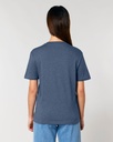 CREATOR 2.0 (Dark Heather Blue, S) - Back view, model photo 5