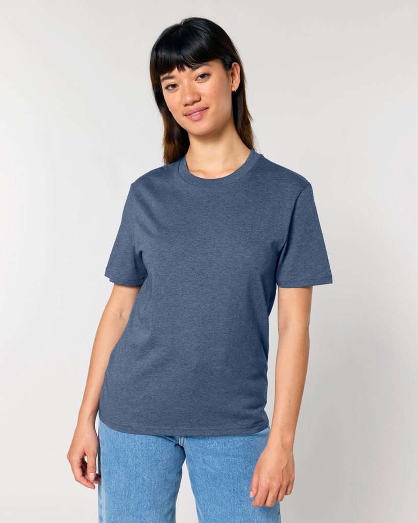 CREATOR 2.0 (Dark Heather Blue, S) - Front view, model photo 5