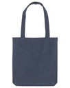 Woven Tote Bag (Midnight Blue) - Front view, product photo