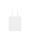 Light Tote Bag (White) - Back view, product photo