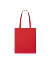 Light Tote Bag (Red) - Back view, product photo