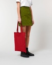 Light Tote Bag (Red) - Front detail, model photo 5