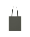 Light Tote Bag (Khaki) - Back view, product photo