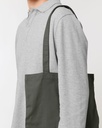 Light Tote Bag (Khaki) - Front detail, model photo
