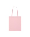 Light Tote Bag (Cotton Pink) - Back view, product photo