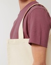Light Tote Bag (Natural Raw) - Front detail, model photo