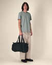 Duffle Bag (Black) - Front view, model photo
