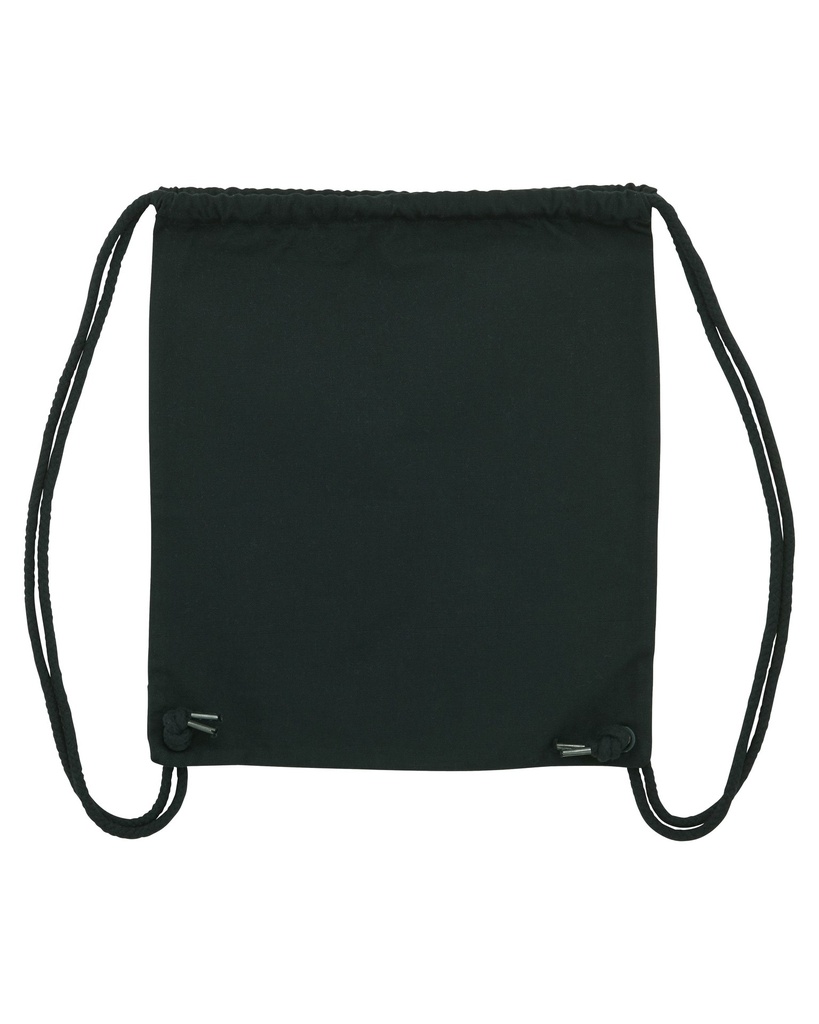 Gym Bag (Black) - Back view, product photo