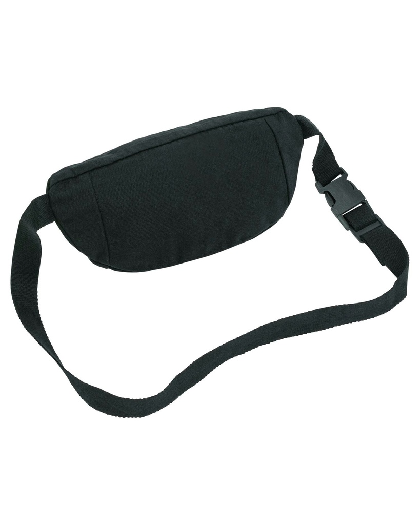 Hip Bag (Black) - Back view, product photo