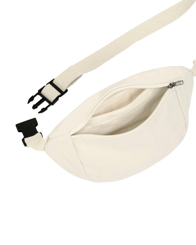 Hip Bag (Natural) - Front detail, product photo