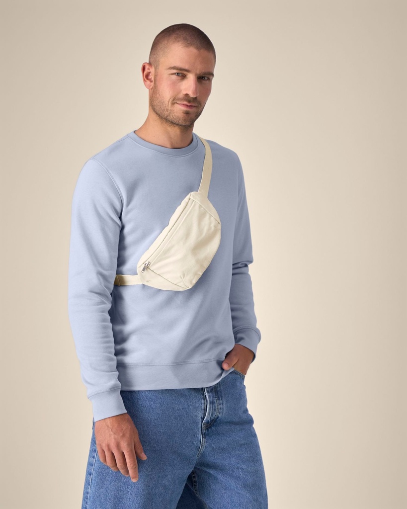 Hip Bag (Natural) - Front view, model photo