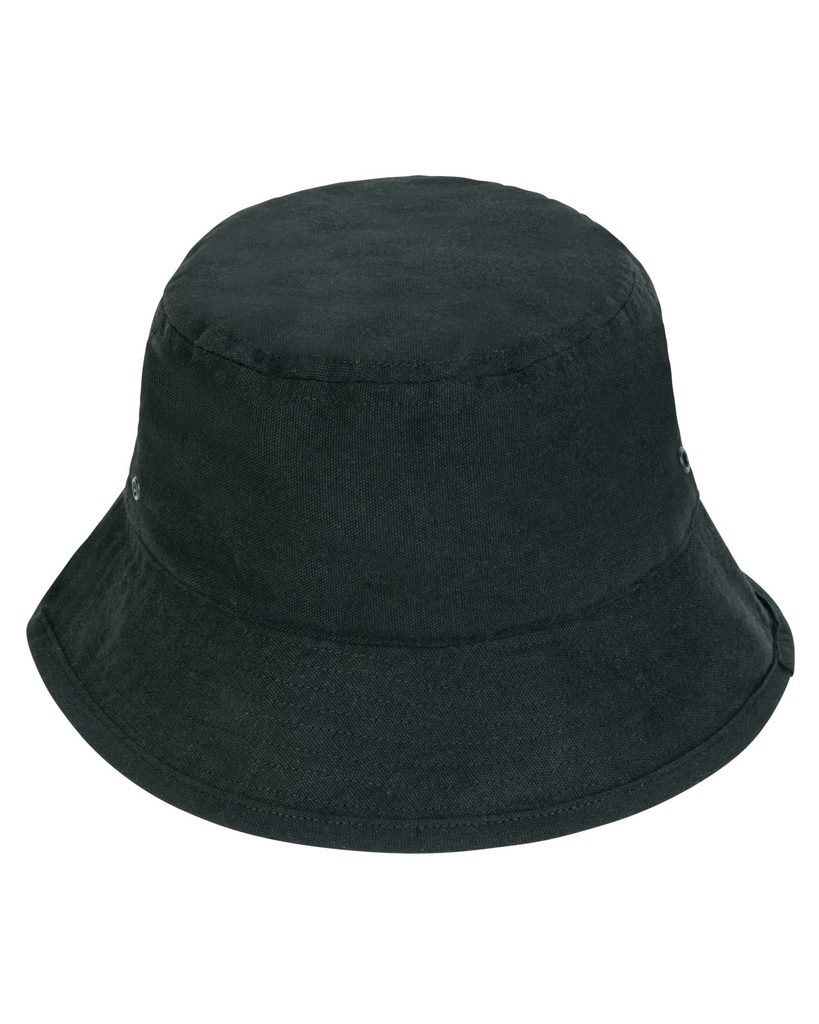 BUCKET HAT (Black, M/L) - Front view, product photo