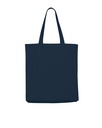Mid Tote Bag (French Navy) - Front view, product photo