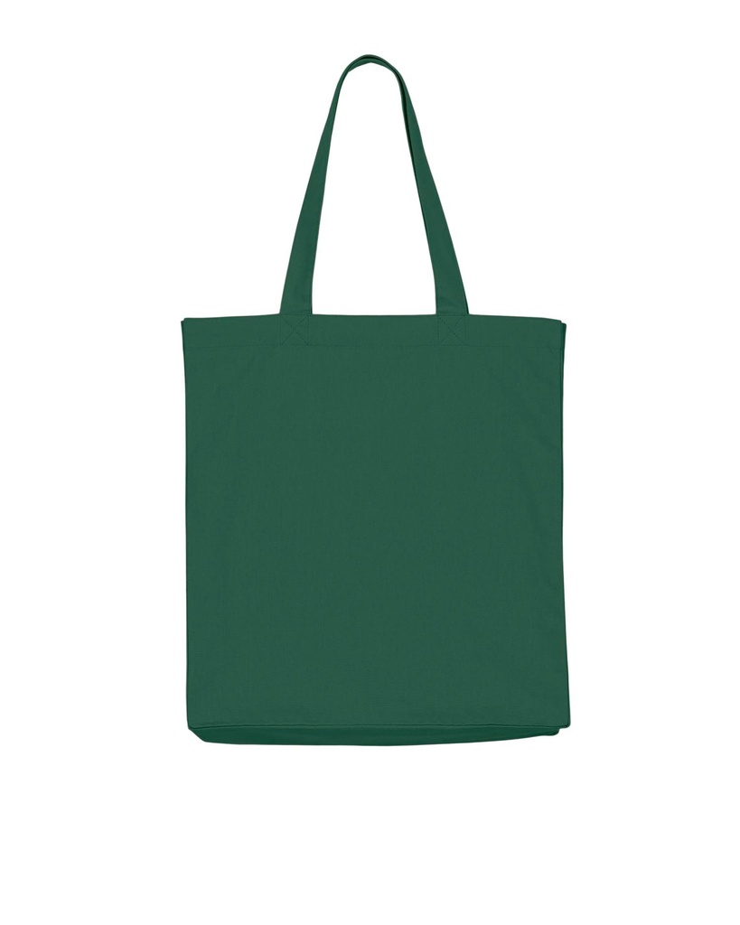 Mid Tote Bag (Bottle Green) - Front view, product photo