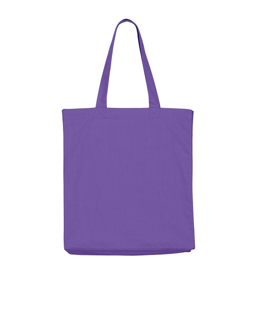 Mid Tote Bag (Purple Love) - Front view, product photo