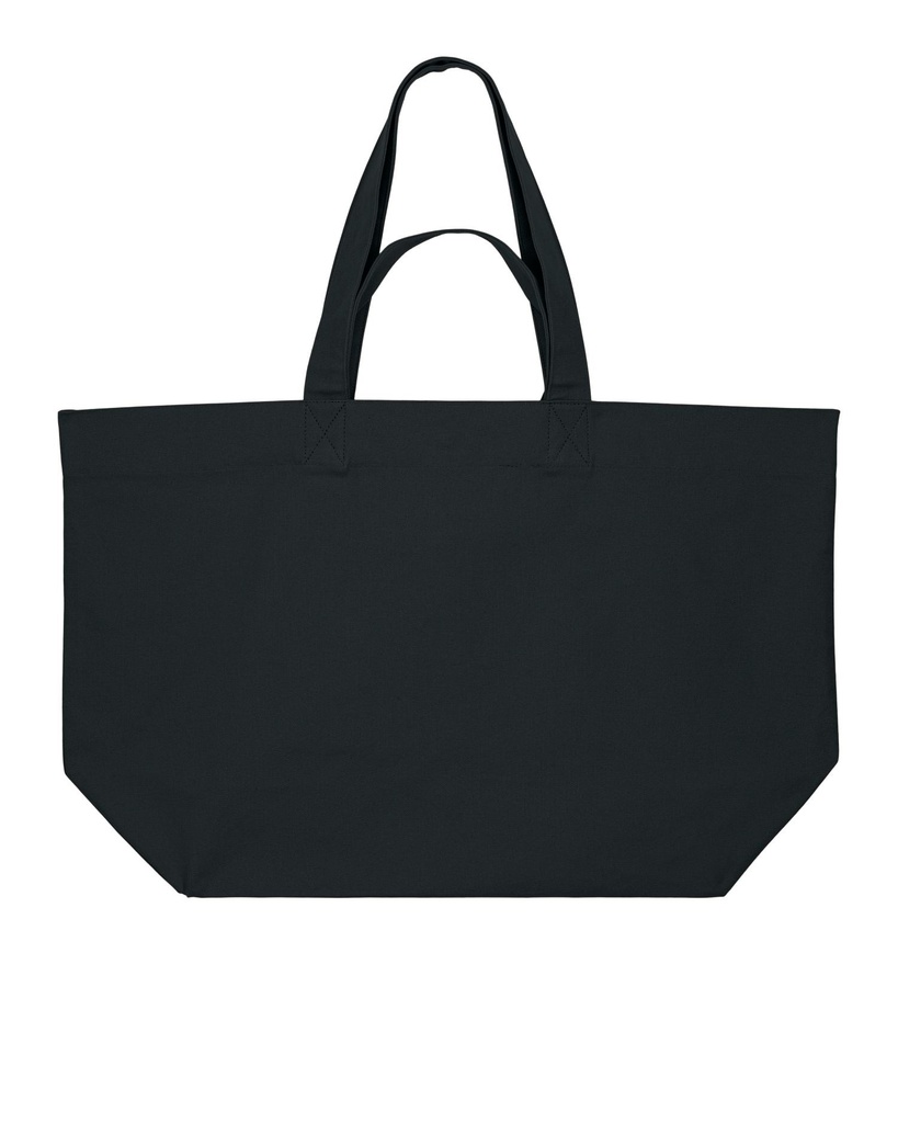 Shopping Bag 2.0 (Black) - Front view, product photo