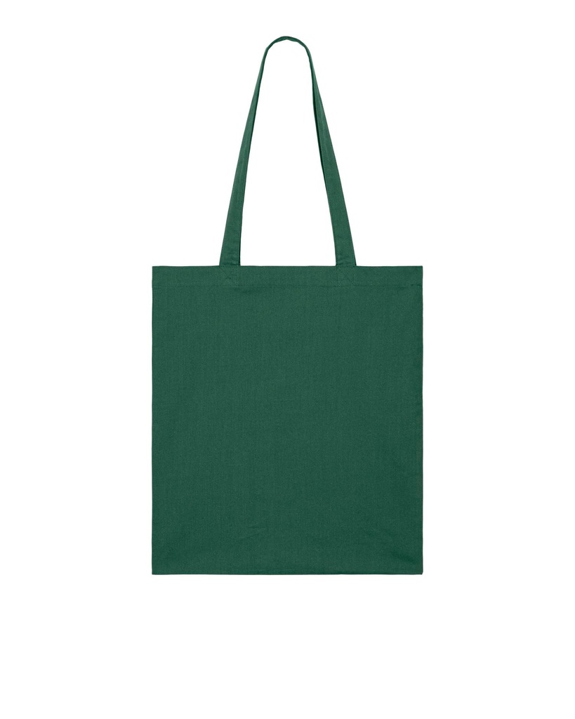 Light Tote Bag (Bottle Green) - Front view, product photo