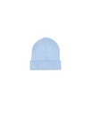 RIB BEANIE (Blue Soul) - Back view, product photo