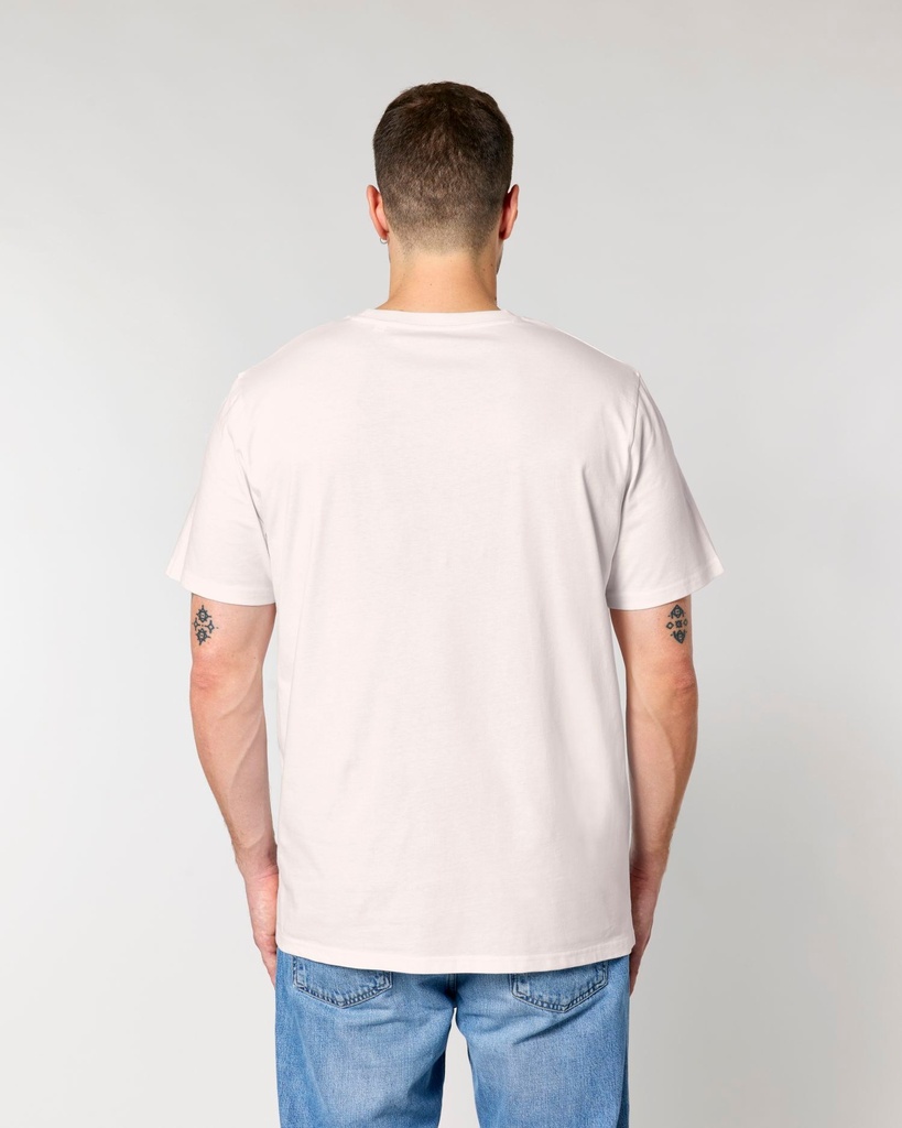 CREATOR 2.0 (Vintage White, 5XL) - Back view, model photo
