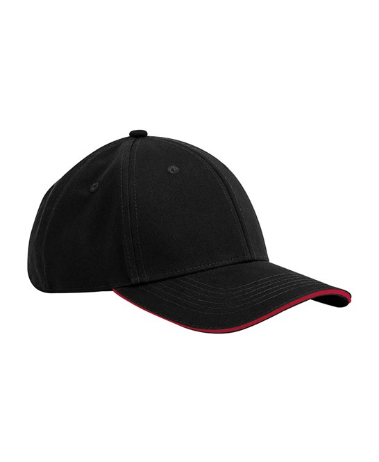 B820C EarthAware® Classic Organic Cotton 6 Panel Cap -  Sandwich Peak