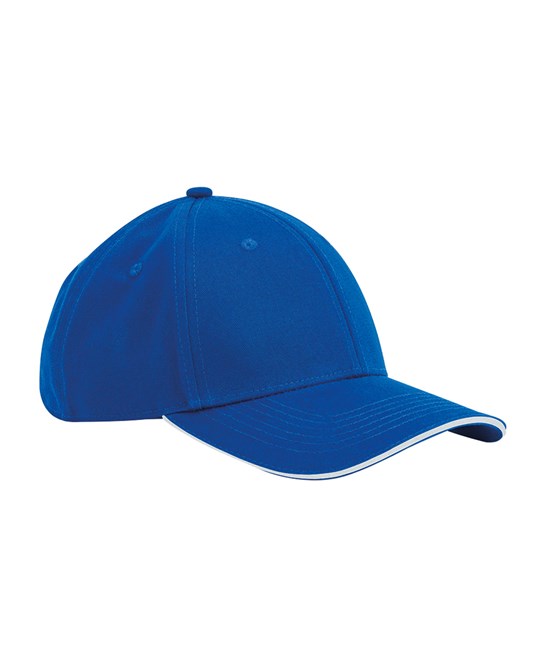 B820C EarthAware® Classic Organic Cotton 6 Panel Cap -  Sandwich Peak