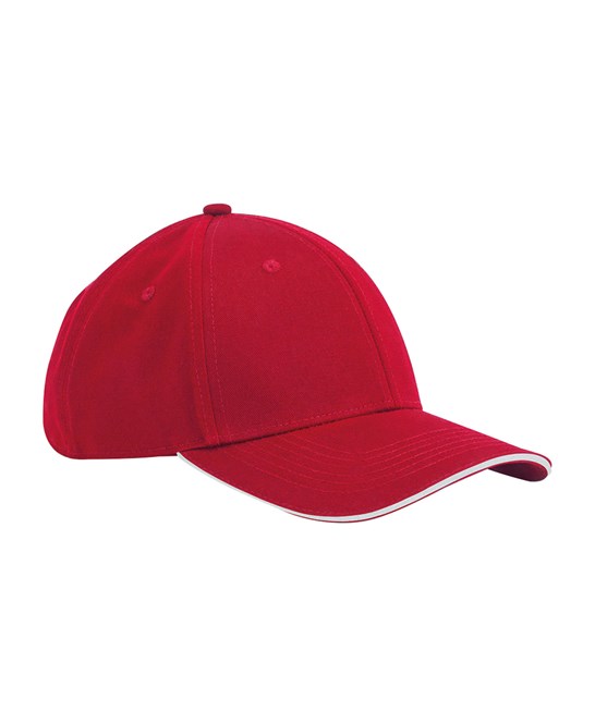 B820C EarthAware® Classic Organic Cotton 6 Panel Cap -  Sandwich Peak