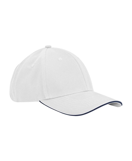 B820C EarthAware® Classic Organic Cotton 6 Panel Cap -  Sandwich Peak