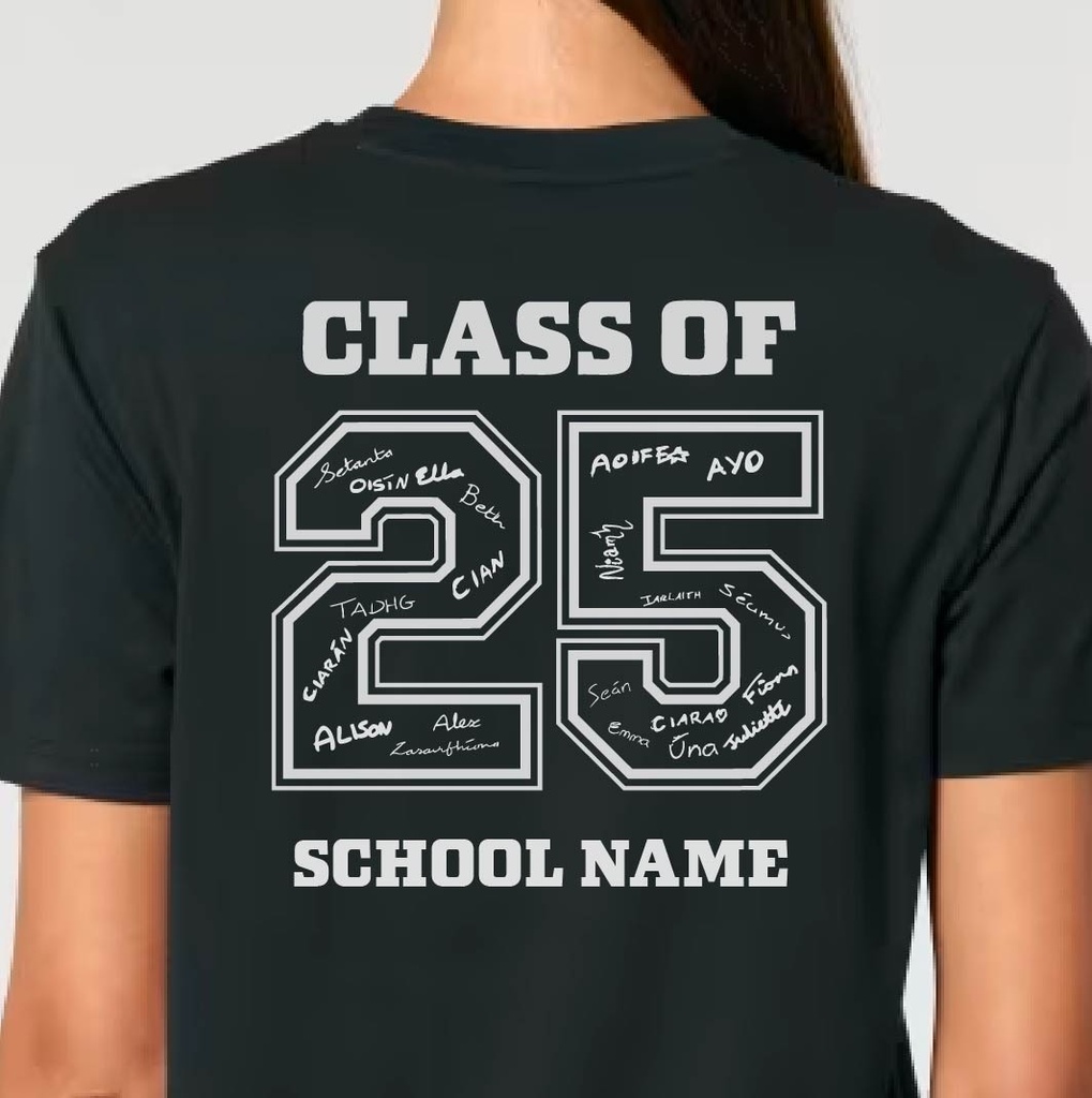 Class of 25 Ecologically Sourced T-Shirts