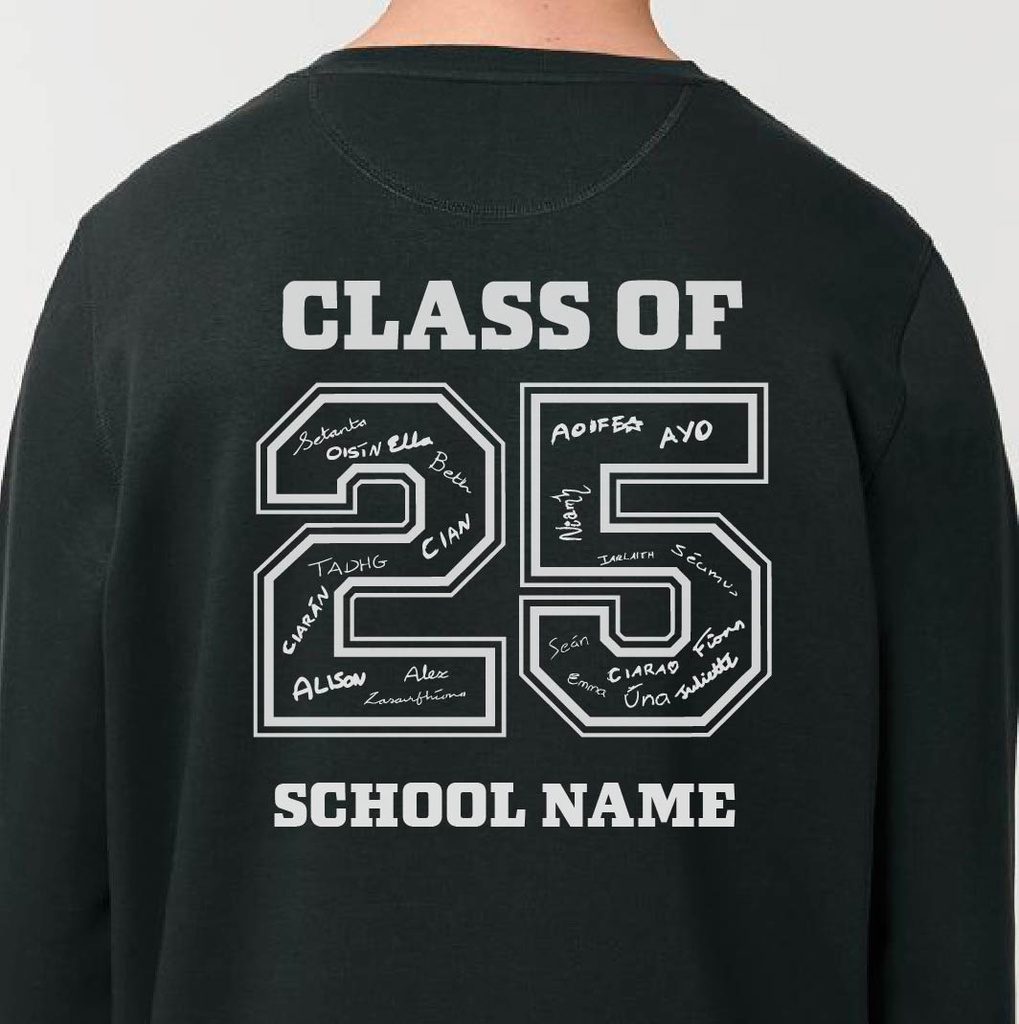 Class of 25 Ecologically Sourced Sweatshirts