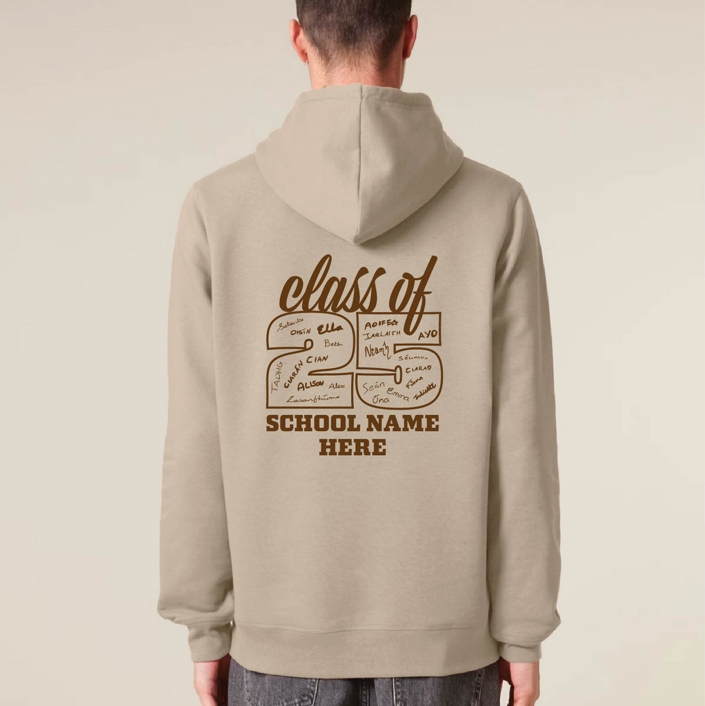 Class of 25 Ecologically Sourced Hoodies