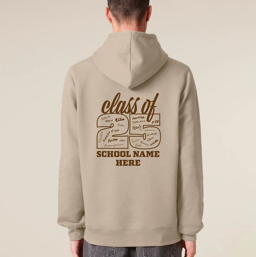 Class of 25 Ecologically Sourced Hoodies
